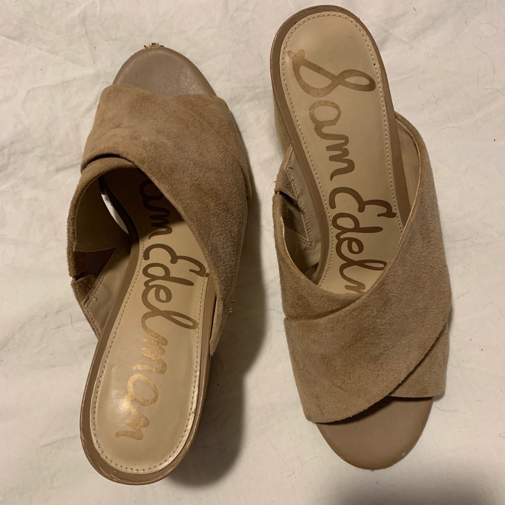 Sam Adelman suede mules